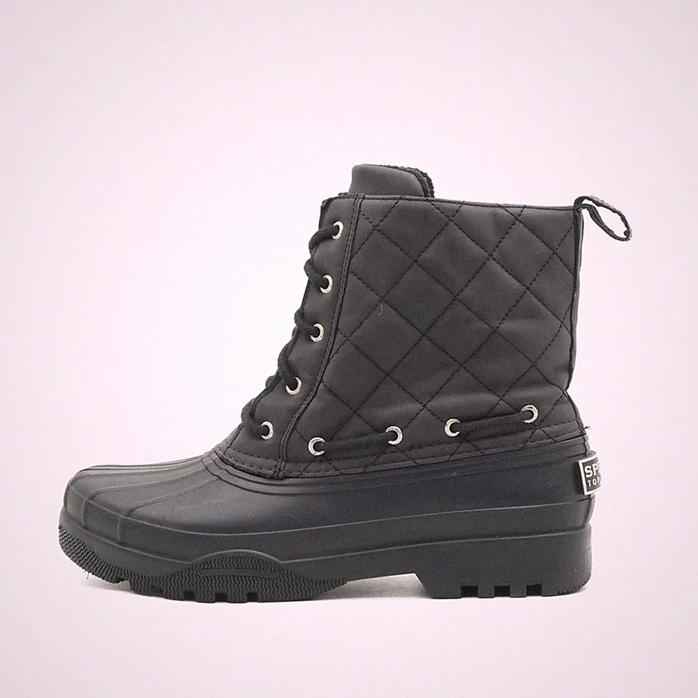 Sperry Damen STS93572 Gummistiefel Schwarz Gummi Top-Sider Stiefel EU 38,5