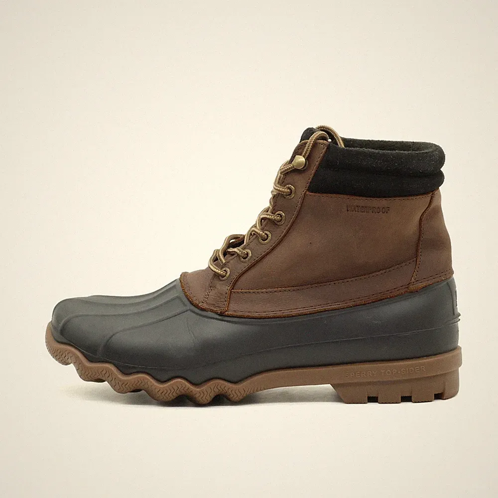 Sperry Herren STS19274 Stiefel Braun Leder Top-Sider Outdoor-Stiefel EU 42.5