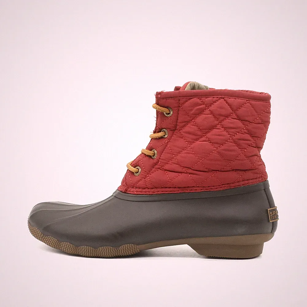 Sperry Top-Sider Damen STS93028 Stiefelette Rot Boot Regenstiefel EU 38,5