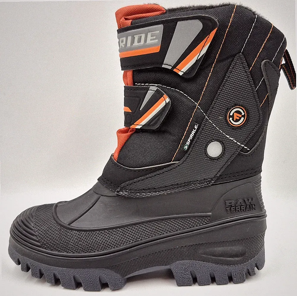 Spirale FRODO Schwarz Gr. 33 Kinder Unisex Winterstiefel UVP: 59,90€ (4505)