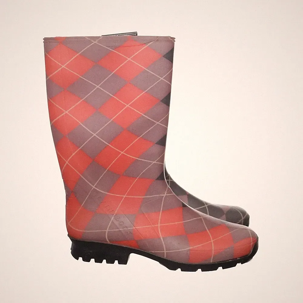 Spirale, Gummistiefel, Größe: 38, Rot/Schwarz/Mehrfarbig, Damen #eJg