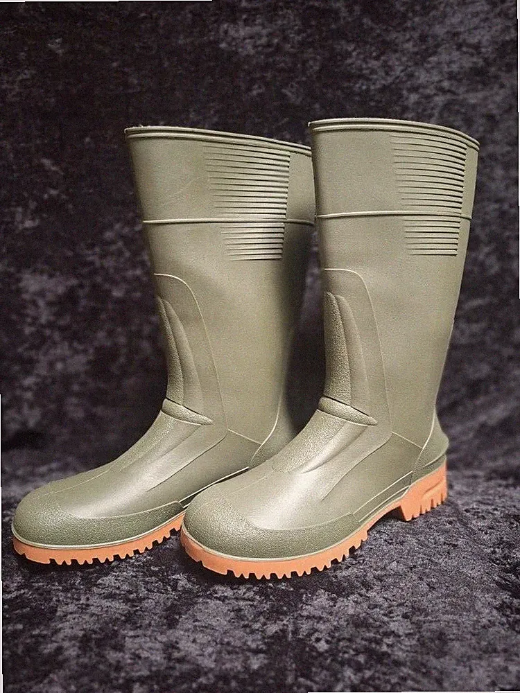 Spirale Gummistiefel oliv