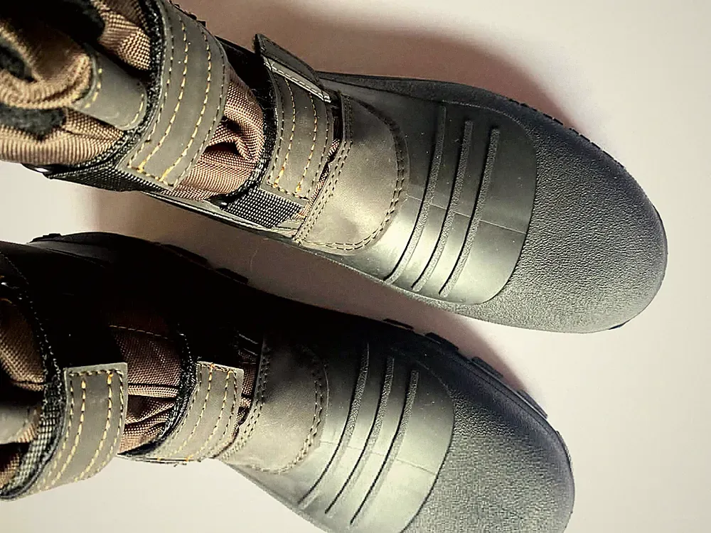 Spirale Herren Warmfutterstiefel Tove Männerschuh wärmend schwarz braun Gr. 48