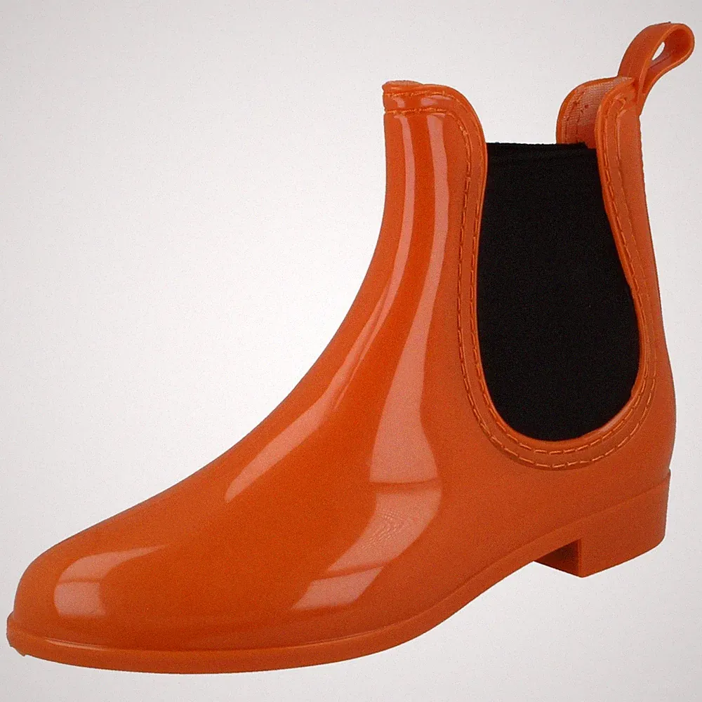 Spot On Damen Flach Knöchel Gummistiefel X1R211