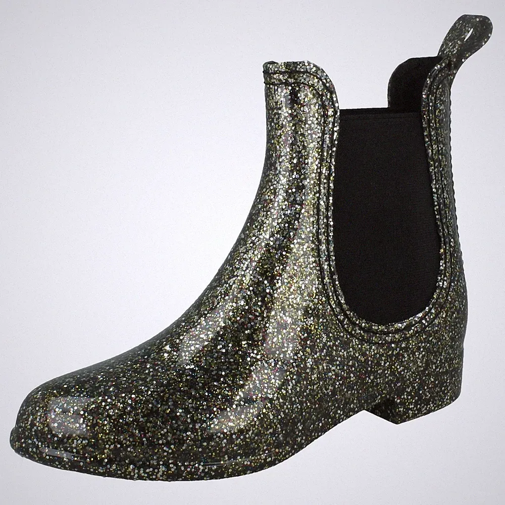 Spot On Damen Glitzer Gummistiefel