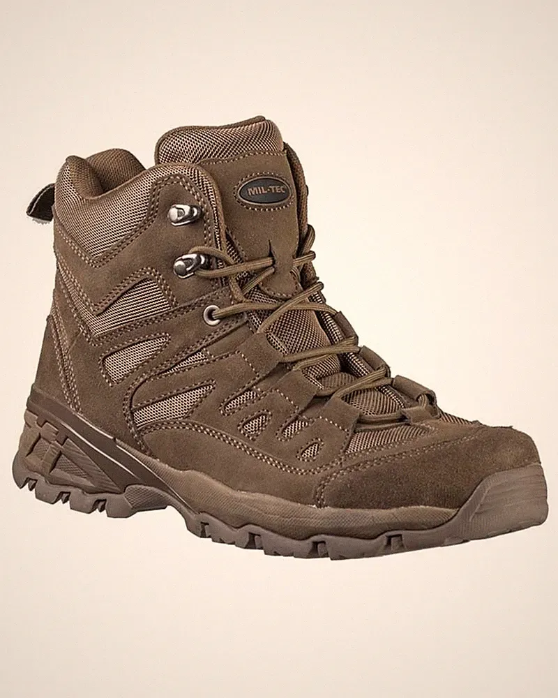 SQUAD Stiefel 5 Inch braun, Camping, Outdoor, Military -NEU