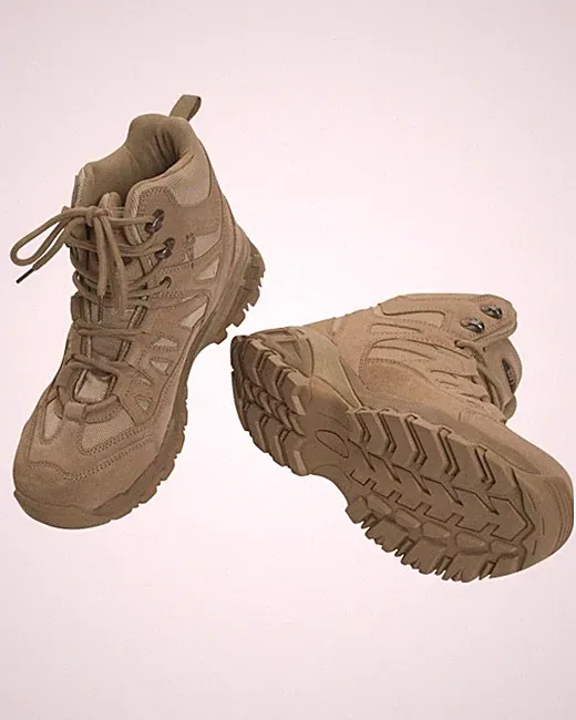 SQUAD Stiefel 5 Inch coyote, Camping, Outdoor, Military -NEU