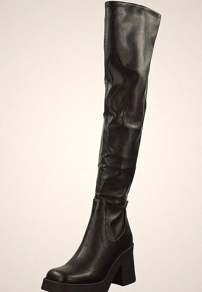 Steve Madden Stiefel Kunstleder Reißverschluss NEU - A-Ware
