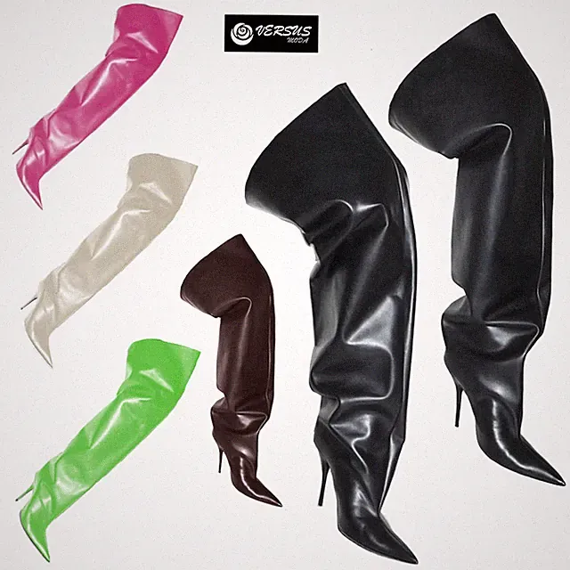 Stiefel Absatz 8 oder 11 knie- oder oberhalbspitze Diva Collection Boots DIVA09