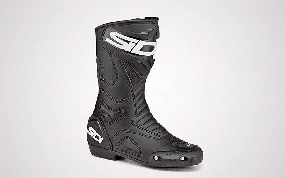 STIEFEL BOOTS MOTORRAD SPORT RACING PISTE SIDI PERFORMER BLACK SCHWARZ LEICHT