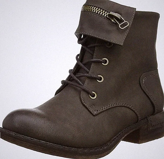 Stiefel Boots Rieker Damenschuhe Schnürschuhe 90033-25 braun