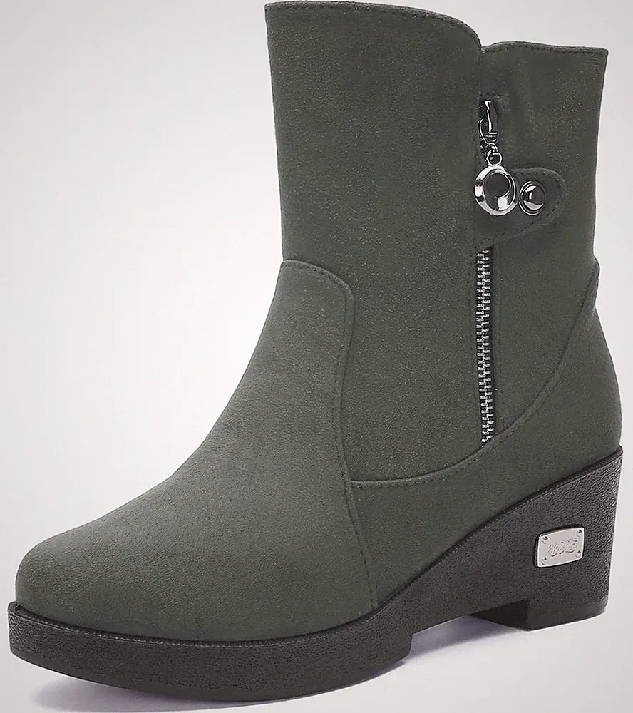 Keilabsatz Schneestiefel