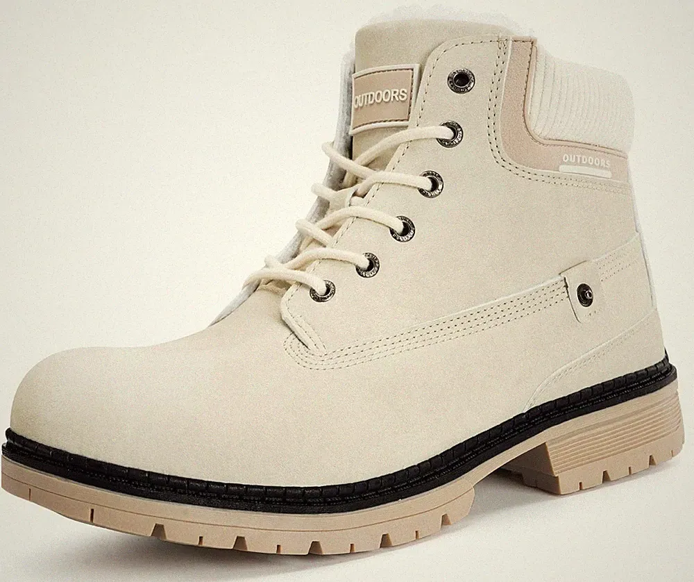 Stiefel Damen Winterschuhe Herren Wasserdicht Winterstiefel Warm Gefütterte S...
