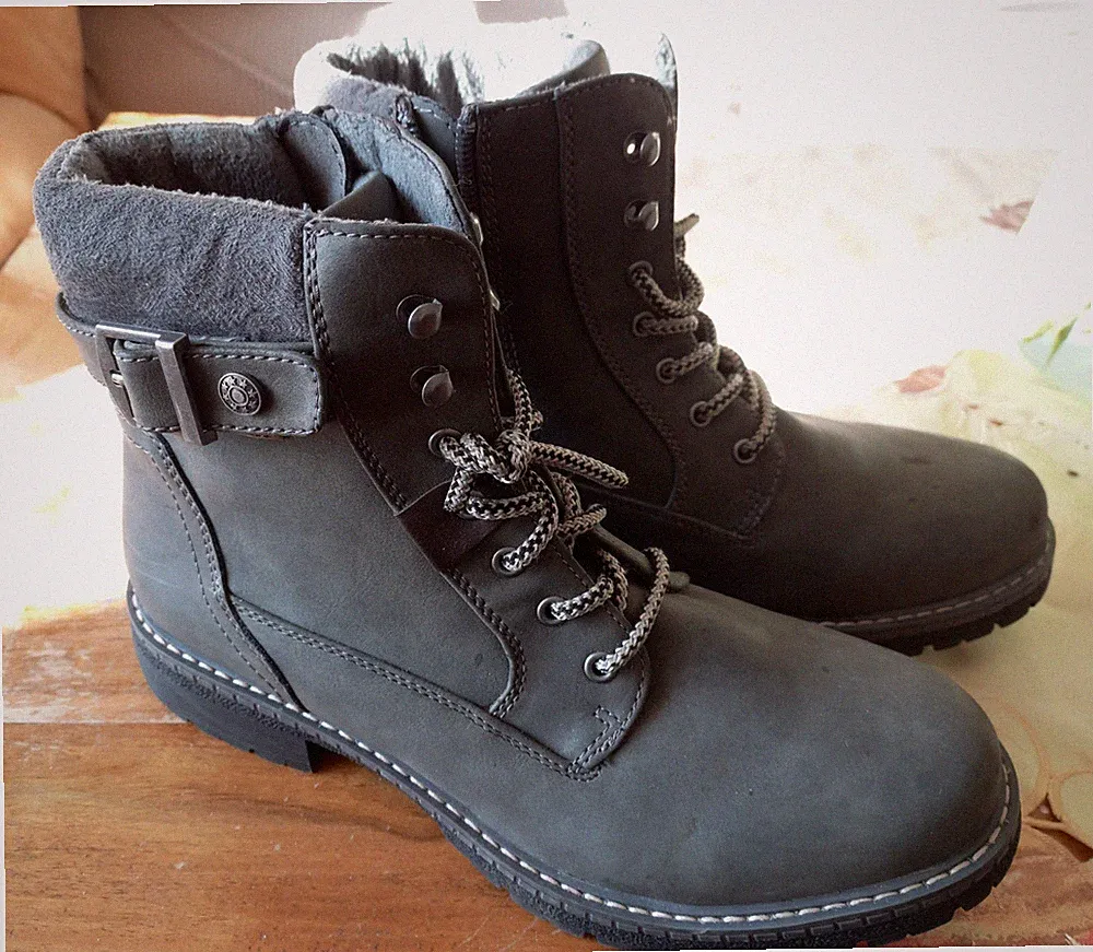 Stiefel, Material Tex, braun/schlamm, Gr. 40