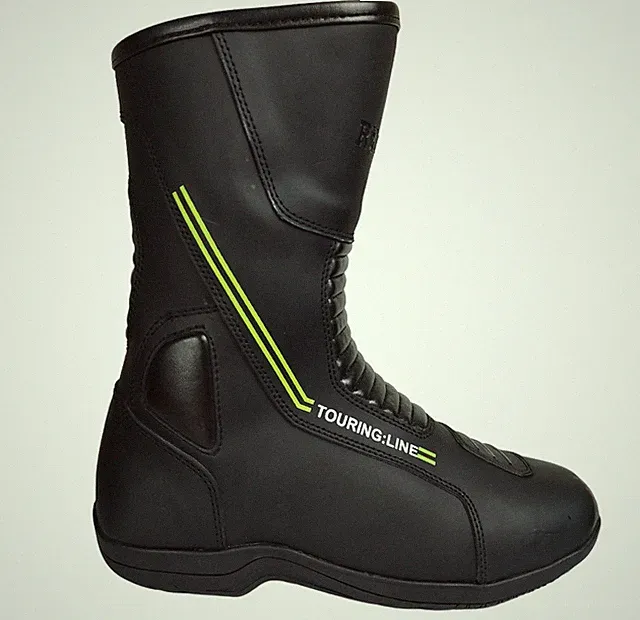 Stiefel Motorradstiefel Schuhe Leder Leder Tourer Turing Touring Protektoren