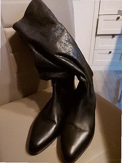 Stiefel PLAGINSA schwarz gr 39 gefüttert Neuwertig