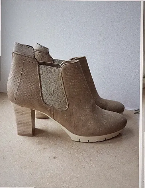 stiefel stiefeletten boots damen schuhe gr.40