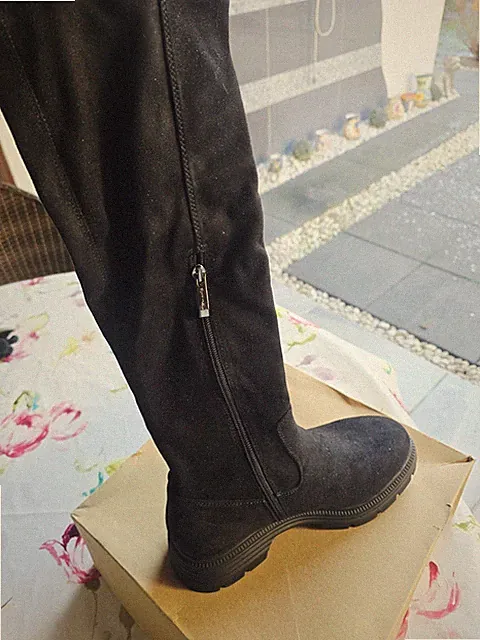 Stiefel tamaris 40 Wildleder Gefüttert Reißverschluss