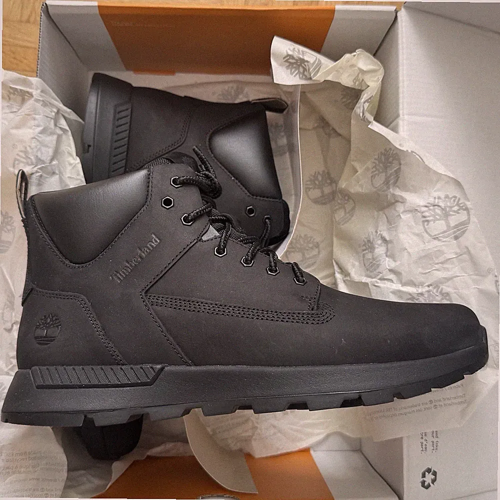 Stiefel Timberland Killington Trekker Mid Lace schwarz Leder EU 44,5 UNGETRAGEN