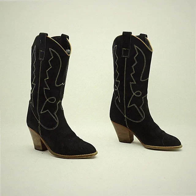 Stiefel UNBRANDED Gr. EUR 40 gebraucht Cowboy Biker Western Damen (Cod.ST3123)
