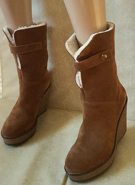 Stiefelette aus Wildleder MAX&Co. by Max Mara Woman, braun, IT 40 US 9 UK 7