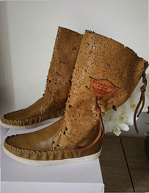 Stiefelette "El Vaquero" Camel Fiorentino, Farbe peruanisch-gelb Gr.38