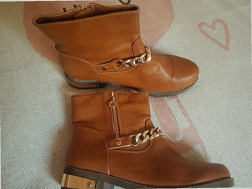 Stiefelette Leder 38 NEU