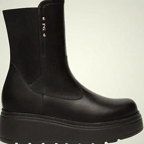 Stiefelette Nero Giardini Damen Mod. I514901D Leder Schwarz -20% Rabatt