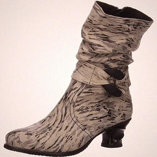 Stiefelette von Simen in Beige