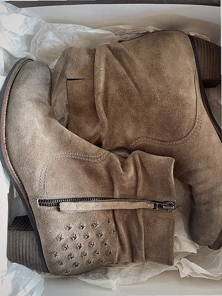 stiefeletten Damen 39 Westernstil Kennel & Schmenger taupe