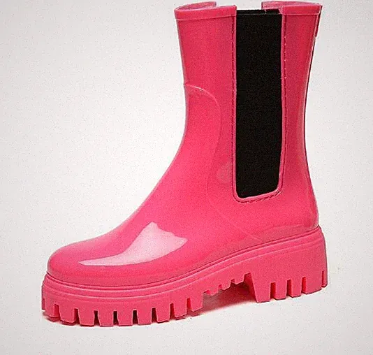 Stiefeletten Damen Garten Stadt Stiefel Regenstiefel Kurzstiefel Gummistiefel
