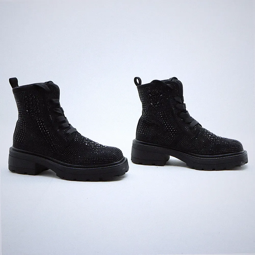 Stiefeletten Game Rose Nummer Gebraucht (Cod.ST3315) Cowboy Biker Amphibien Frau