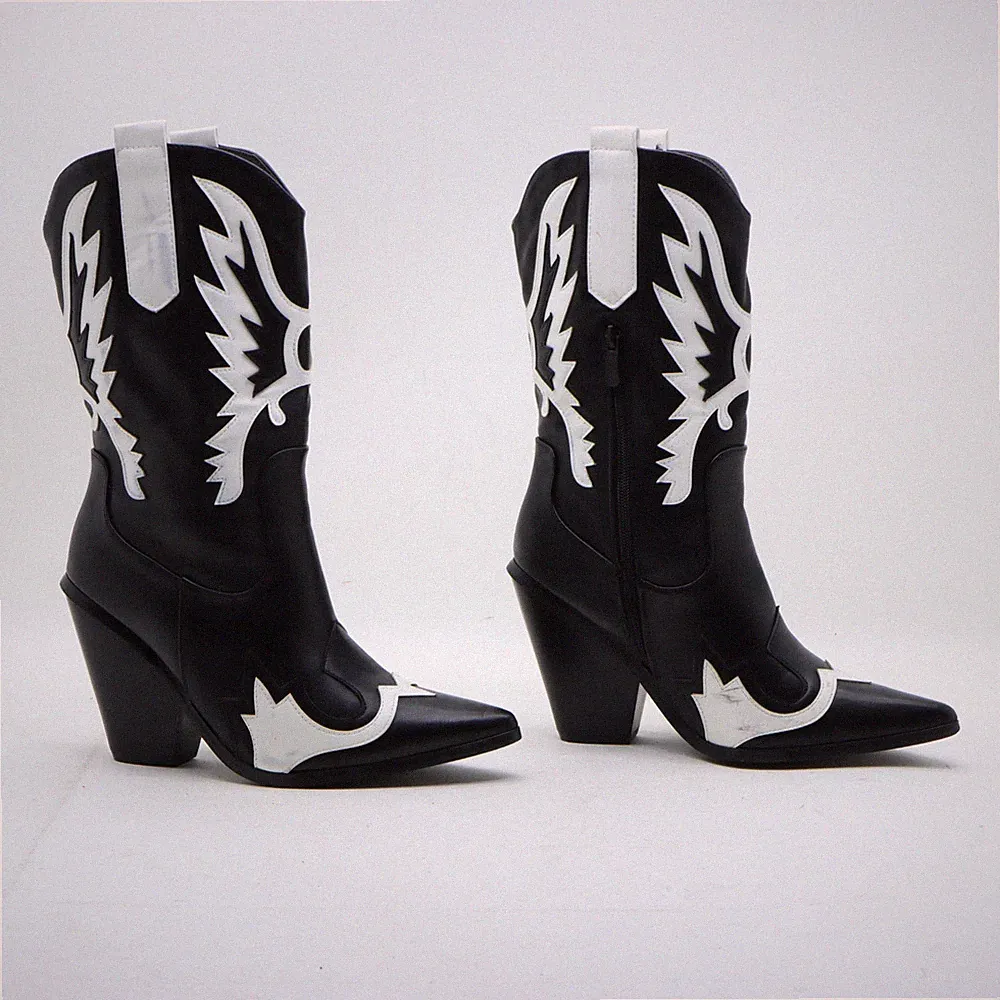 Stiefeletten UNBRANDED Nr. EUR 39 gebraucht (Cod.ST3311) Cowboy Biker Western