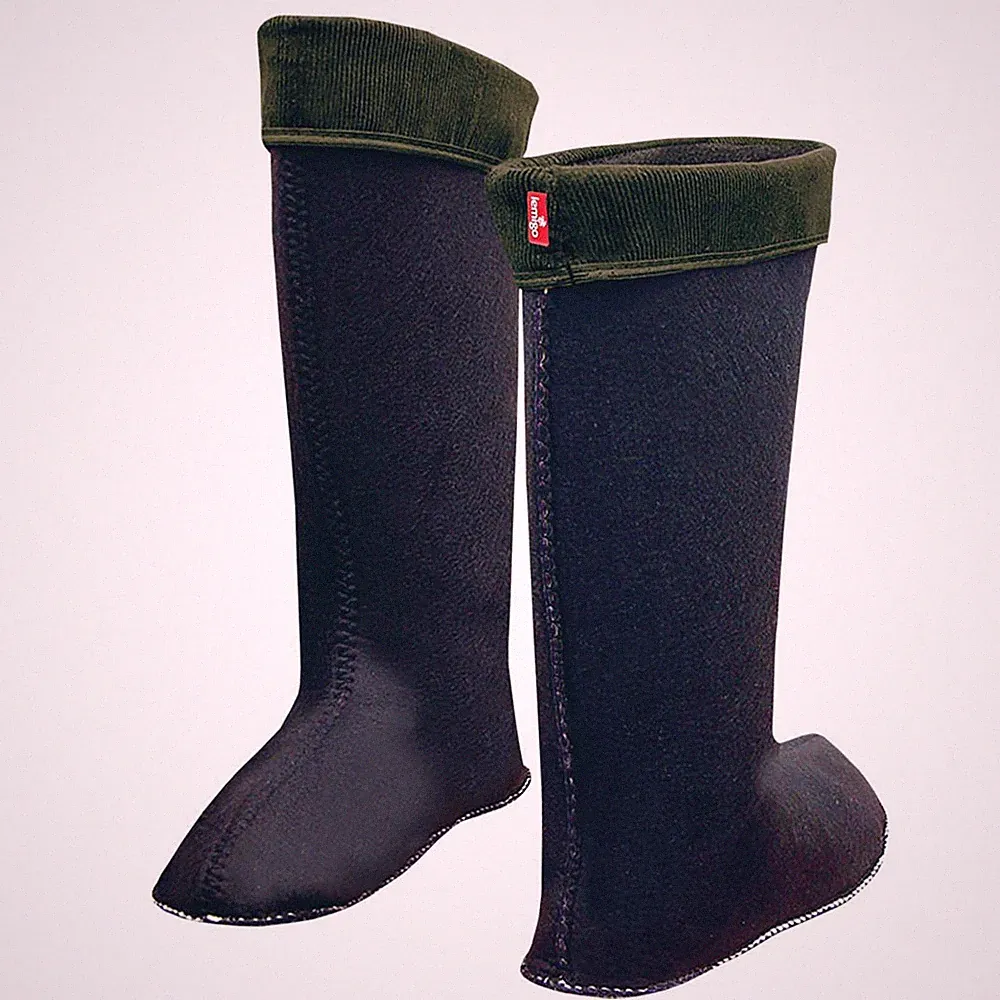 Stiefelsocken Gummistiefel Socken Winterstiefel Einziehsocken Stiefeleinlage