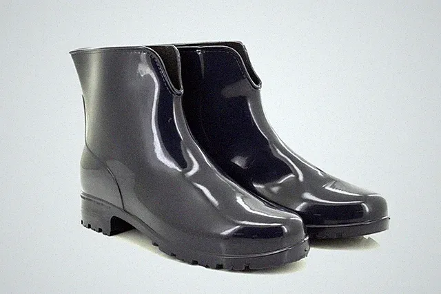 StormWells Damen Navy Wellington Stiefeletten