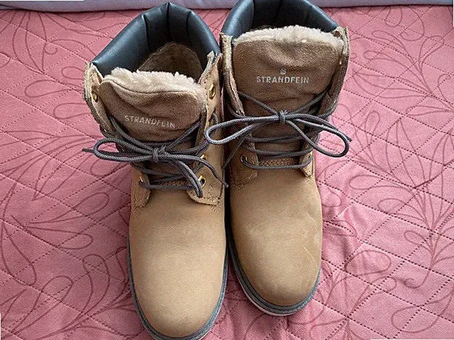 Strandfein Bootie Gr. 37, camel - wie neu - beachte Beschreibung!