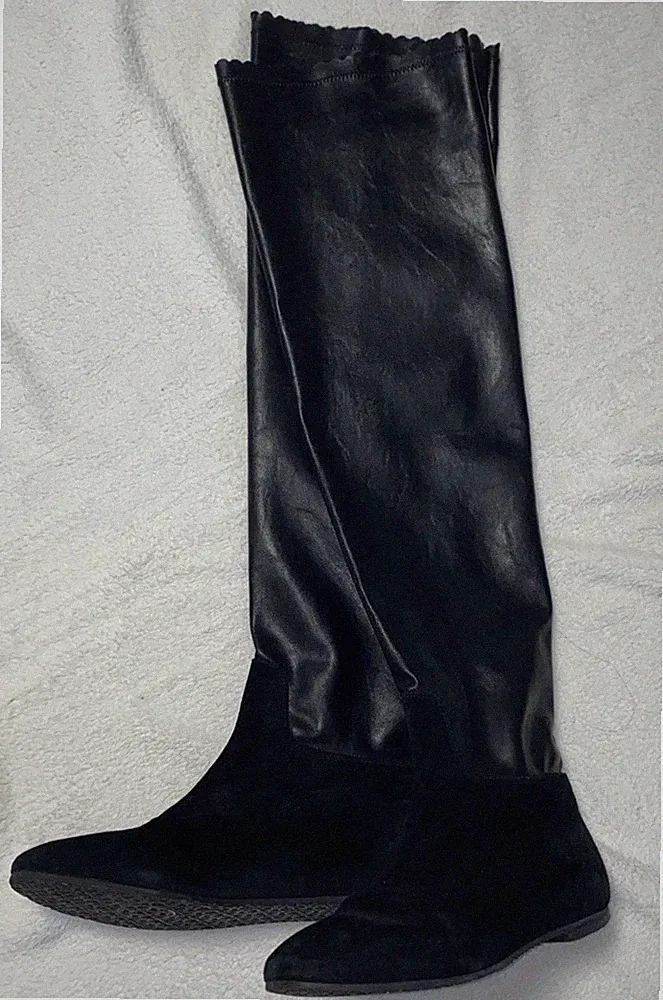 Sündhaft extravagante OVERKNEES Stiefel ‼️ ESCADA SPORT‼️ 5 38 total edel LEDER