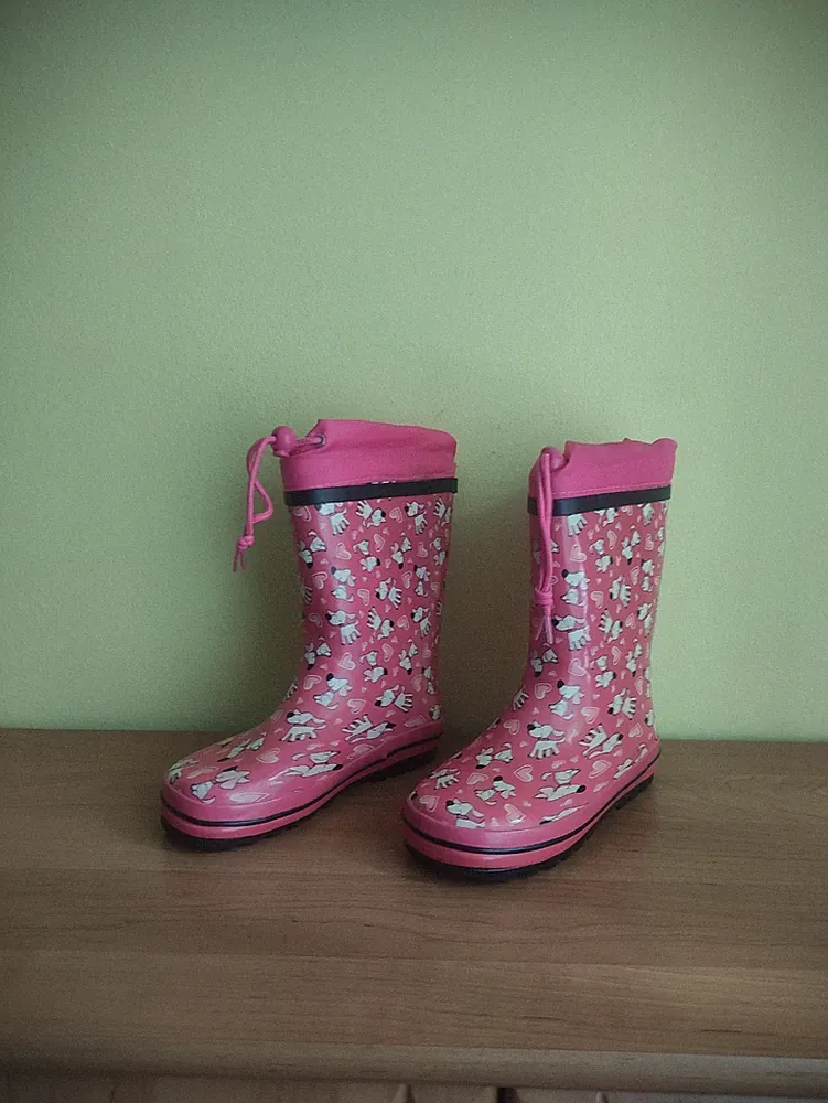 Süße Beck Gummistiefel für Mädchen, Gr. 33 (ISL 21,5 cm) Hunde – Top Zustand!