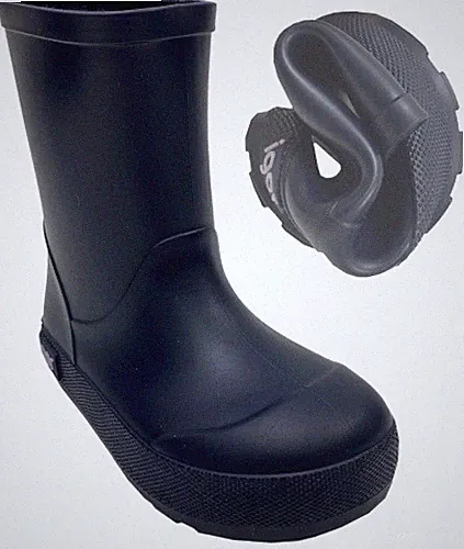 Super leichte & flexible Barfußgummistiefel von IGOR aus Spanien in Marino /Navy