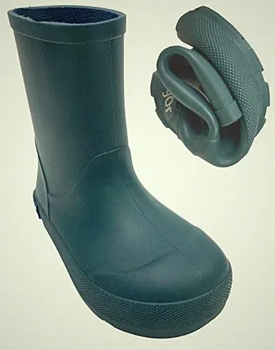 Super leichte & flexible Barfußgummistiefel von IGOR aus Spanien in Petrol