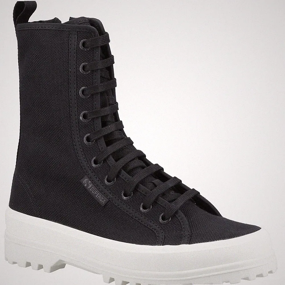 Superga 2641 Alpina High Damen Schwarze Stiefel