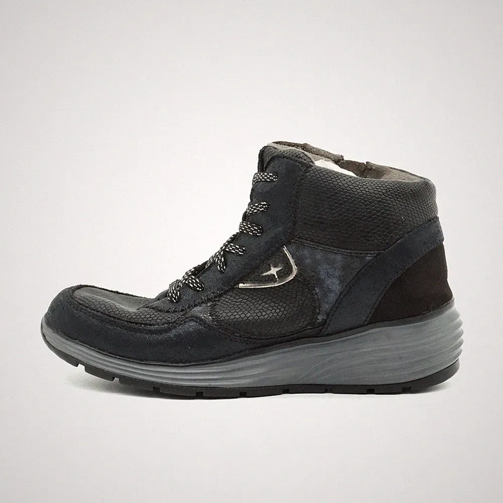 Tamaris Damen Komfort Stiefelette Stiefel Schwarz Knöchelhoch Stiefeletten EU 37