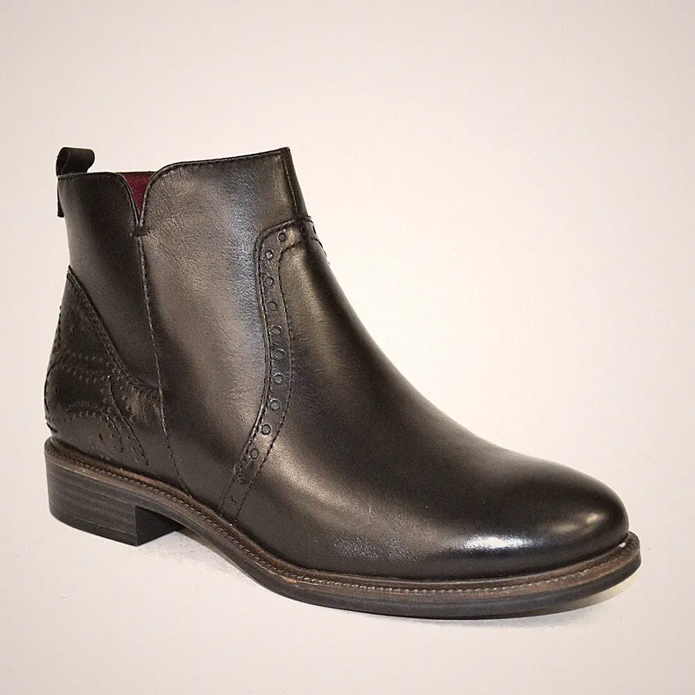 Tamaris Stiefelette Damen Leder Chelsea Boots Stiefel