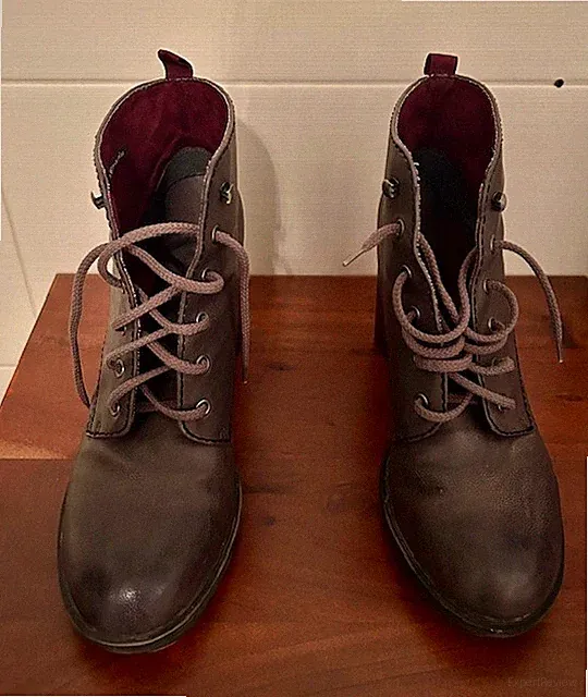 Tamaris Stiefeletten in Gr. 40- neuw. - steingrau/taupe/schlamm