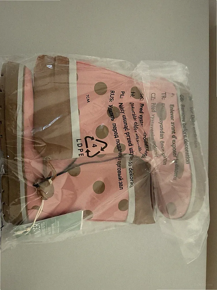 Tchibo Gepunktete Gummistiefel Gr.30/31 Rosa