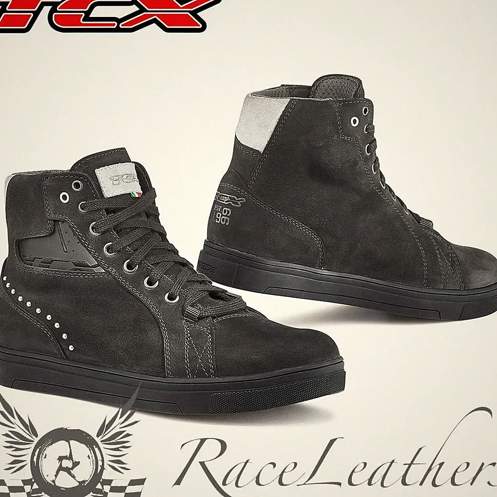 TCX STREET DARK LADY WP DAMEN SCHWARZ WASSERDICHT MOTORRAD MOTORRAD FAHRRADSTIEFEL