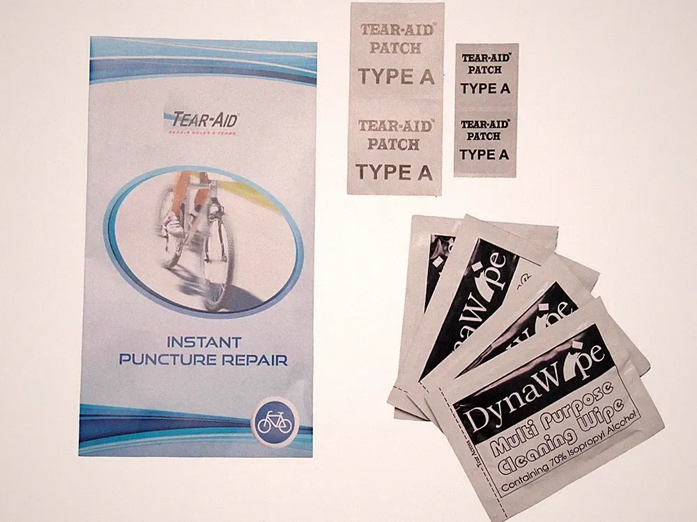 Tear-Aid Set Patch Instant-Reifenreparatur Typ A x 4 Gummistiefel / Canvas
