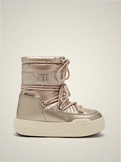 Tecnica Moon Boot Jr Park Boot | Unisex | ROSE GOLD