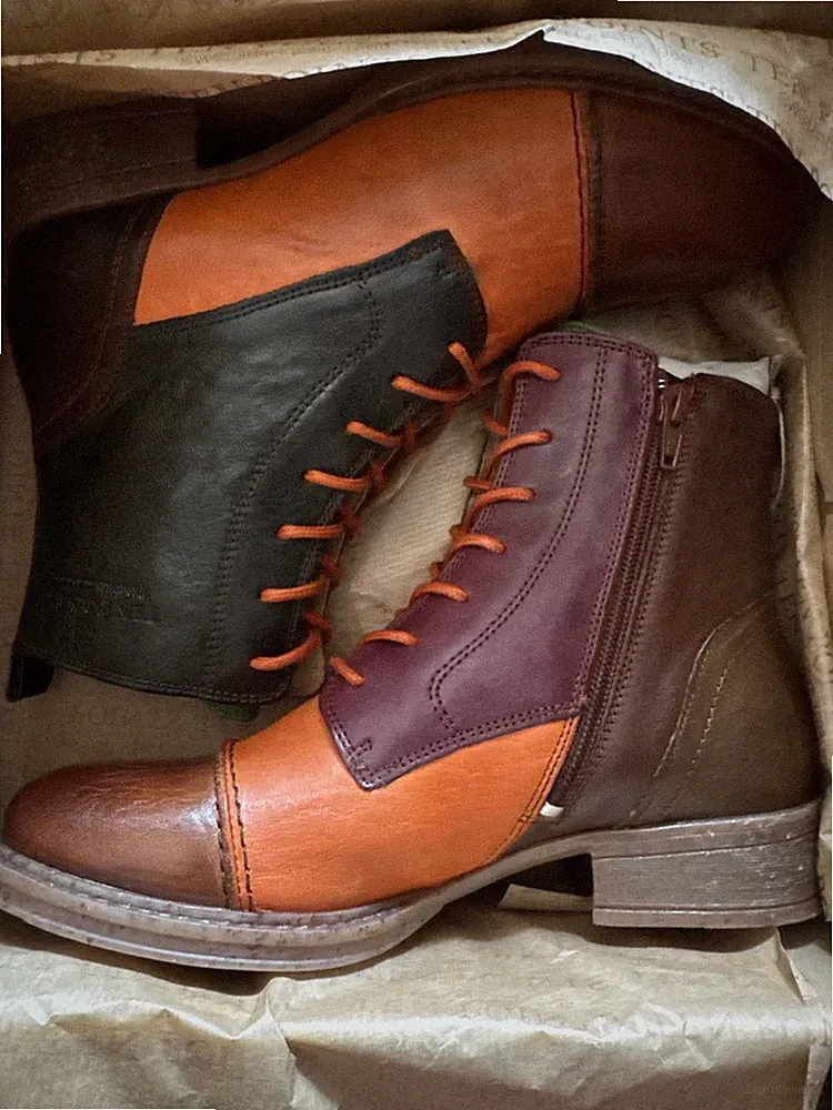 Geometrisch Bootie