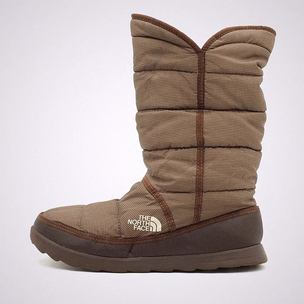 THE NORTH FACE Damen Winterstiefel Stiefel Braun Textil Mittelhoch Outdoor EU 40